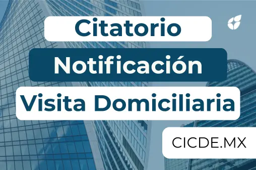 Citatorio Notificación Visita Domiciliaria