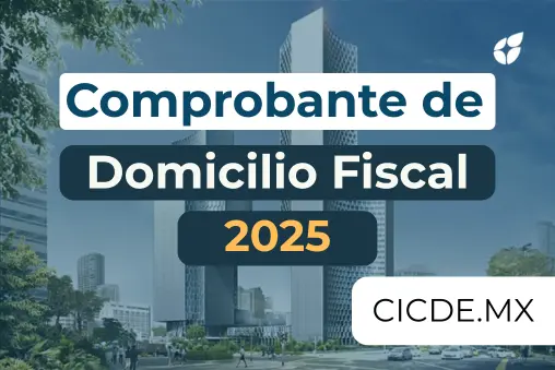 Comprobante de Domicilio Fiscal SAT
